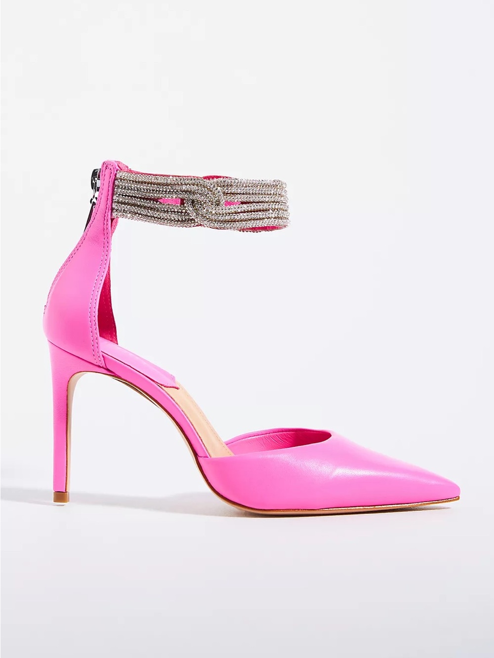 SCHUTZ Linara Pointed Toe Pumps - Pink